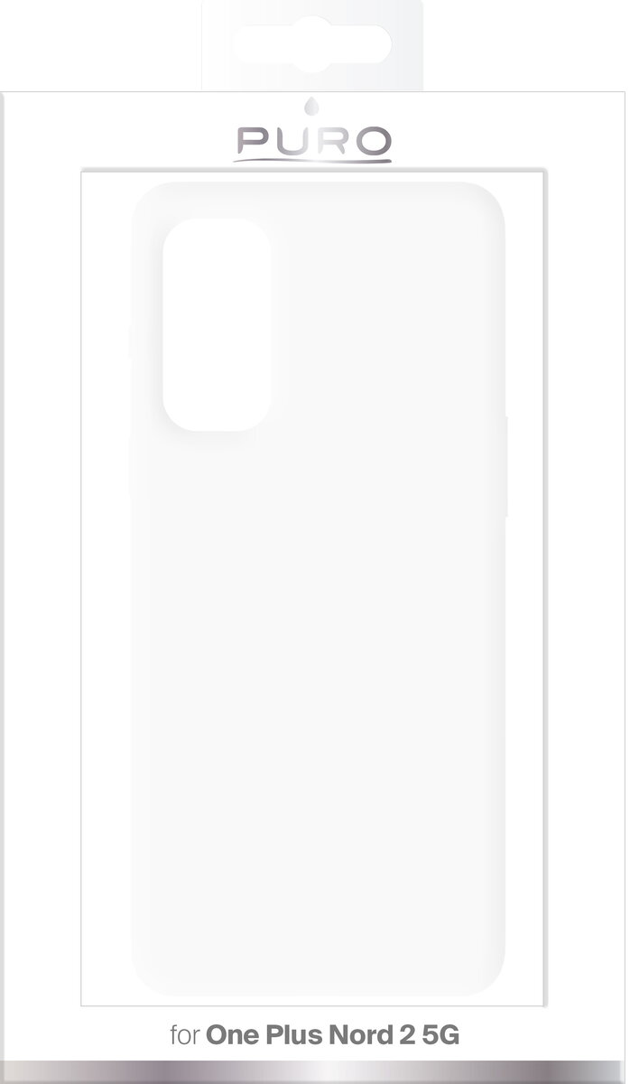 PURO OnePlus Nord 2 transparent case Photo 3