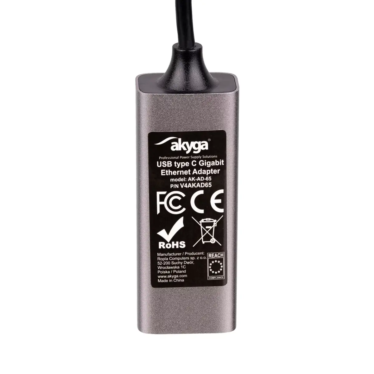 Akyga AK-AD-65 RJ-45 → USB 3.2 Gen 1 адаптер Photo 3