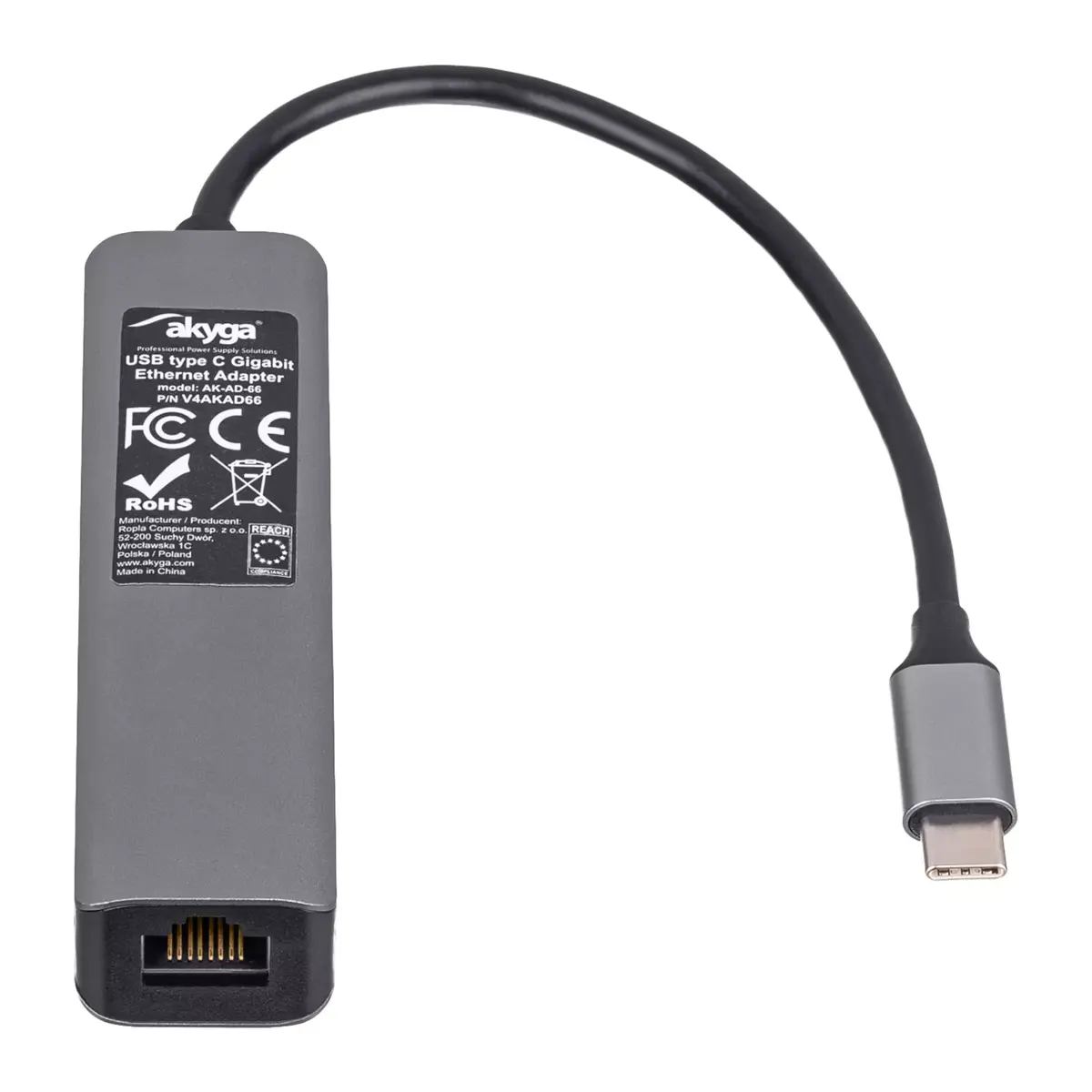 Akyga AK-AD-66 USB 3.2 Gen 1 Type-C хаб Photo 4