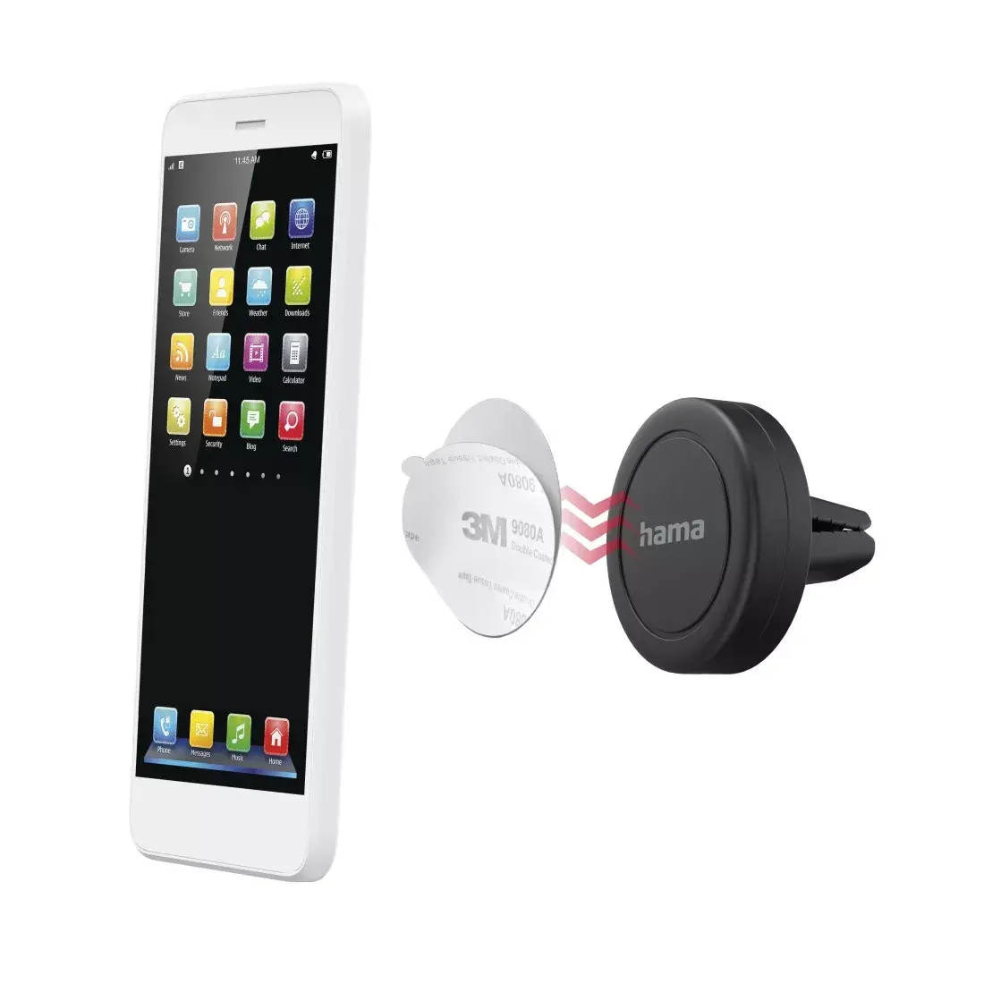 Hama Magnet Pasīvais turētājs mobilajai tālrunim Photo 3