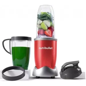 NutriBullet NB907R 0,9 L Gatavošanas blenderis 900 W Sarkans, Sudrabs