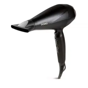 Фен Domo DO1093HD, 2100 Вт, AC мотор, 3 уровня нагрева, 2 скорости, холодный выброс, черный