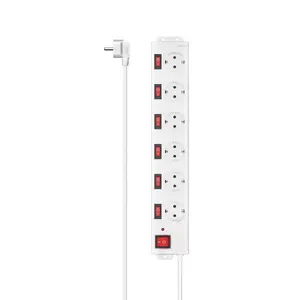 Hama Smart Power Strip 6 AC Outlets 1.4m 3680W