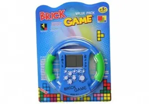 Electronic game RoGer Tetris Steering Wheel IT-RO-TETRIS-WHEEL-BL for children – handheld electronic Tetris with steering wheel control