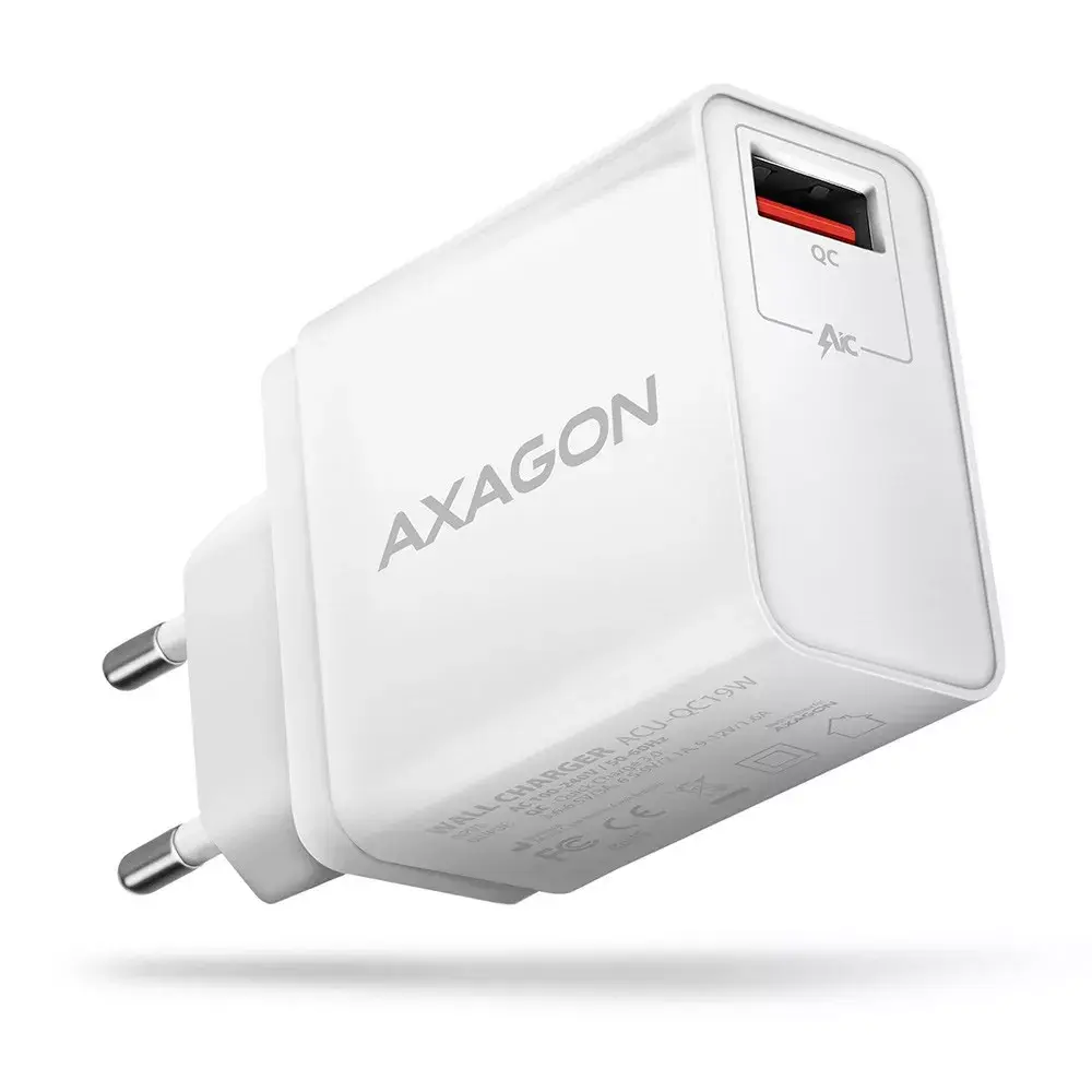 AXAGON ACU-QC19W lādētājs 1×QC3.0 19W Photo 2