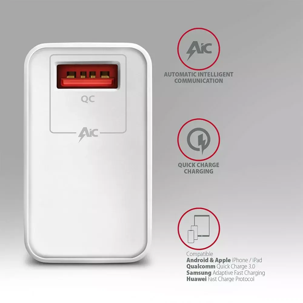 AXAGON ACU-QC19W lādētājs 1×QC3.0 19W Photo 7