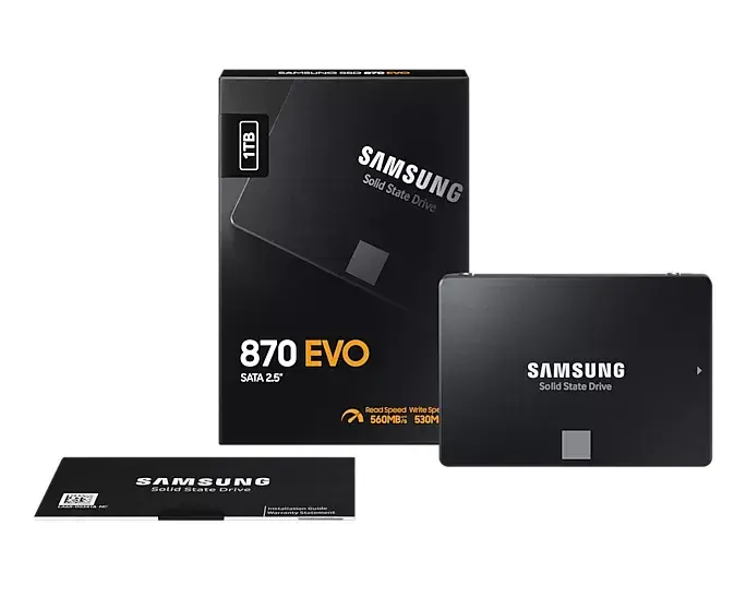 SSD диск Samsung 870 EVO 1 TB MZ-77E1T0BW Photo 9