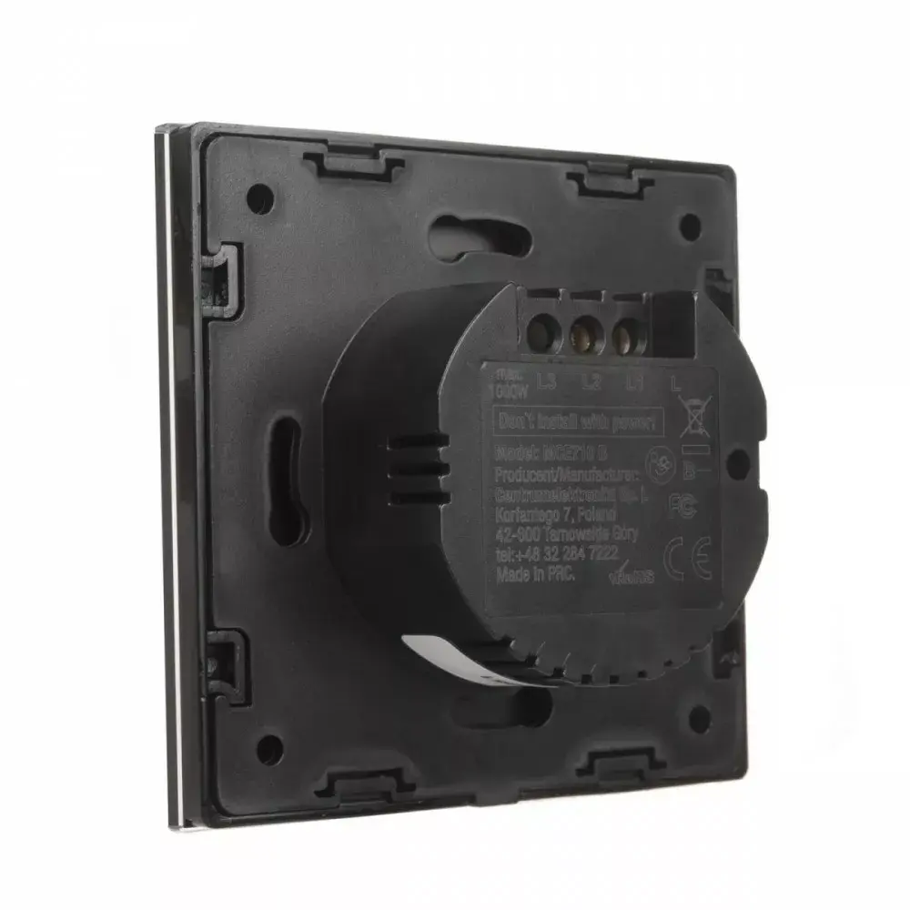 Wall light switch MACLEAN MCE713B Photo 3