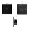 Wall light switch MACLEAN MCE713B Photo 5