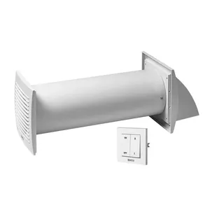 Wall recuperator EUROPLAST EER100S DN100 — energy-efficient ventilation unit for wall mounting
