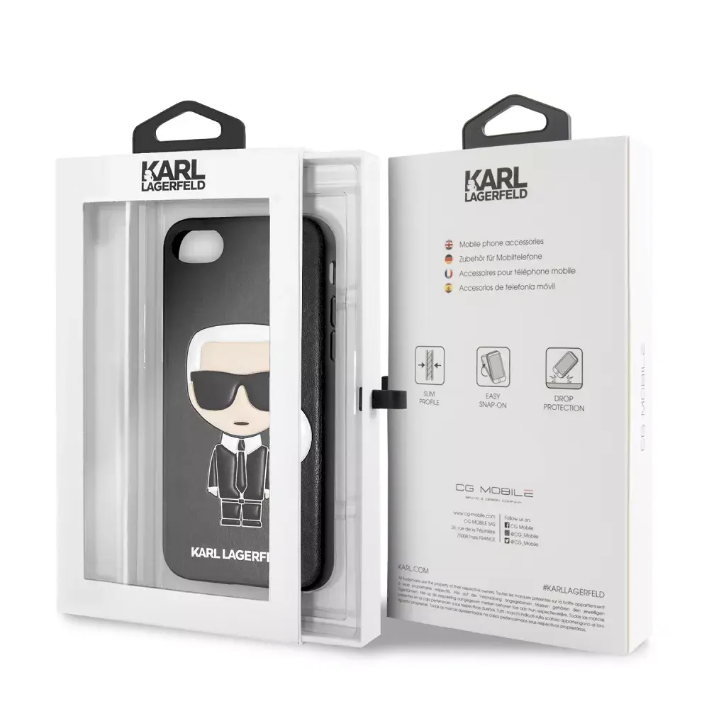 Karl Lagerfeld KLHCI8IKPUBK чехол Full Body для iPhone 7/8/SE Photo 4