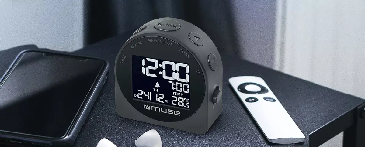 Muse M-09C digitālais modinātājs Photo 3