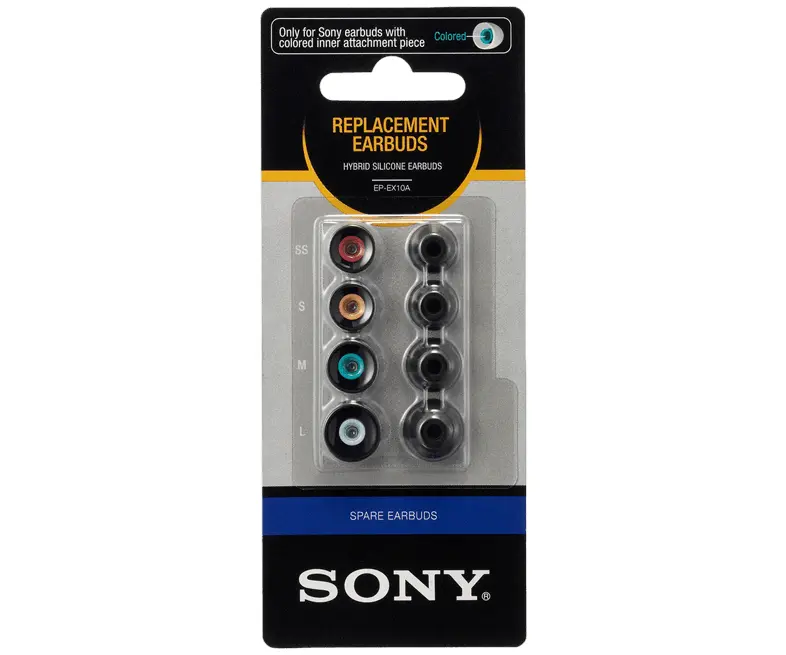 Sony EP-EX10A Ausu spilventiņi Melni rezerves