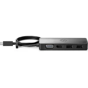 HP USB-C Travel Hub G2 USB 3.2 Gen 1 (3.1 Gen 1) Type-C Черный