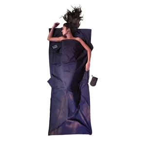 Guļammaiss-iekšējais COCOON TravelSheet Taisnstūra Kokvilna 900×2200 mm Zils