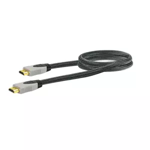 HDMI cable SCHWAIGER HDM0150G 063 — 1.5 m, HDMI Type A male–male, gold contacts, black/grey