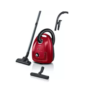 Пылесос-канистра Bosch Serie 4 BGD38RD1H, 600 Вт, мешок 4 л, сухая уборка, красный
