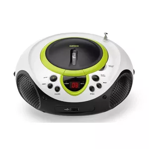 Personīgais CD atskaņotājs Lenco SCD-38-USB Zaļš