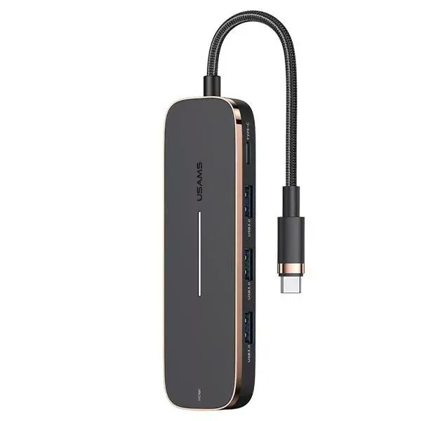 USB‑C hub usams SJ578HUB01 — 3×USB, HDMI Photo 7