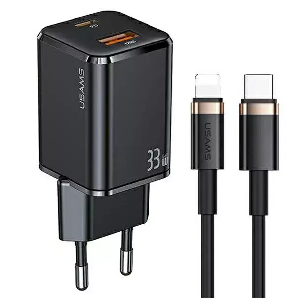 usams T43 33W PD3.0 QC3.0 сетевое зарядное Photo 4
