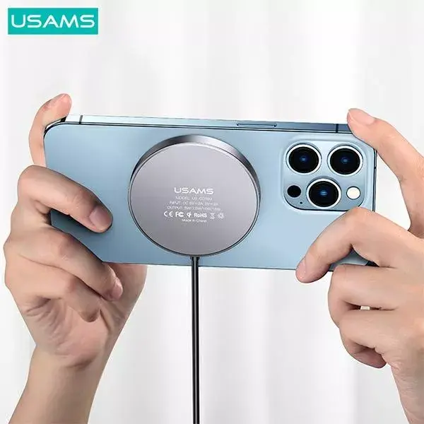 Беспроводное зарядное usams CD183CDX01 15W Photo 4