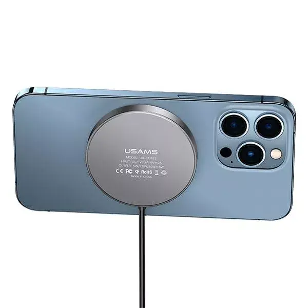 Беспроводное зарядное usams CD183CDX01 15W Photo 6