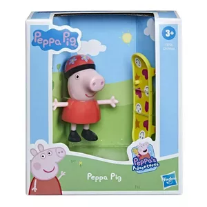 Peppa Pig figurine with a skateboard