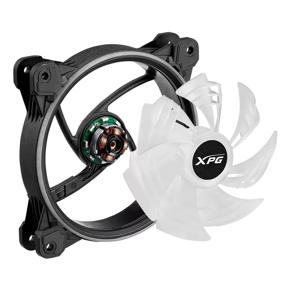 Вентилятор XPG HURRICANE 120 ARGB PWM Black Photo 2