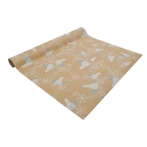Gift wrap paper Sigel GP120 Brown White Yellow 5m 50cm