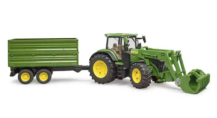 BRUDER John Deere 7R 350 traktors ar iekrāvēju Photo 2