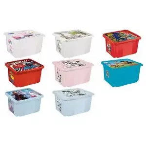 Storage box keeeper Winnie the Pooh 24 L, transparent, 42.5×35.5×22.5 cm