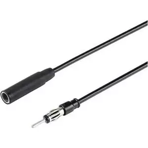 Antenna Extension Cable Renkforce RF-5087926 1 m 3.5 mm jack, black