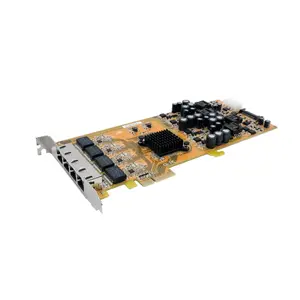 Tīkla karte Exsys PCI-Express EX-6074POE-2 — 4x Gigabit RJ45 porti ar PoE atbalstu