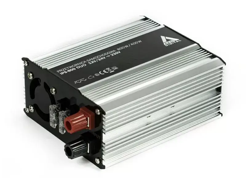 AZO Digital IPS-800 Duo Automotive Inverter 12V/24V to 230V Photo 2