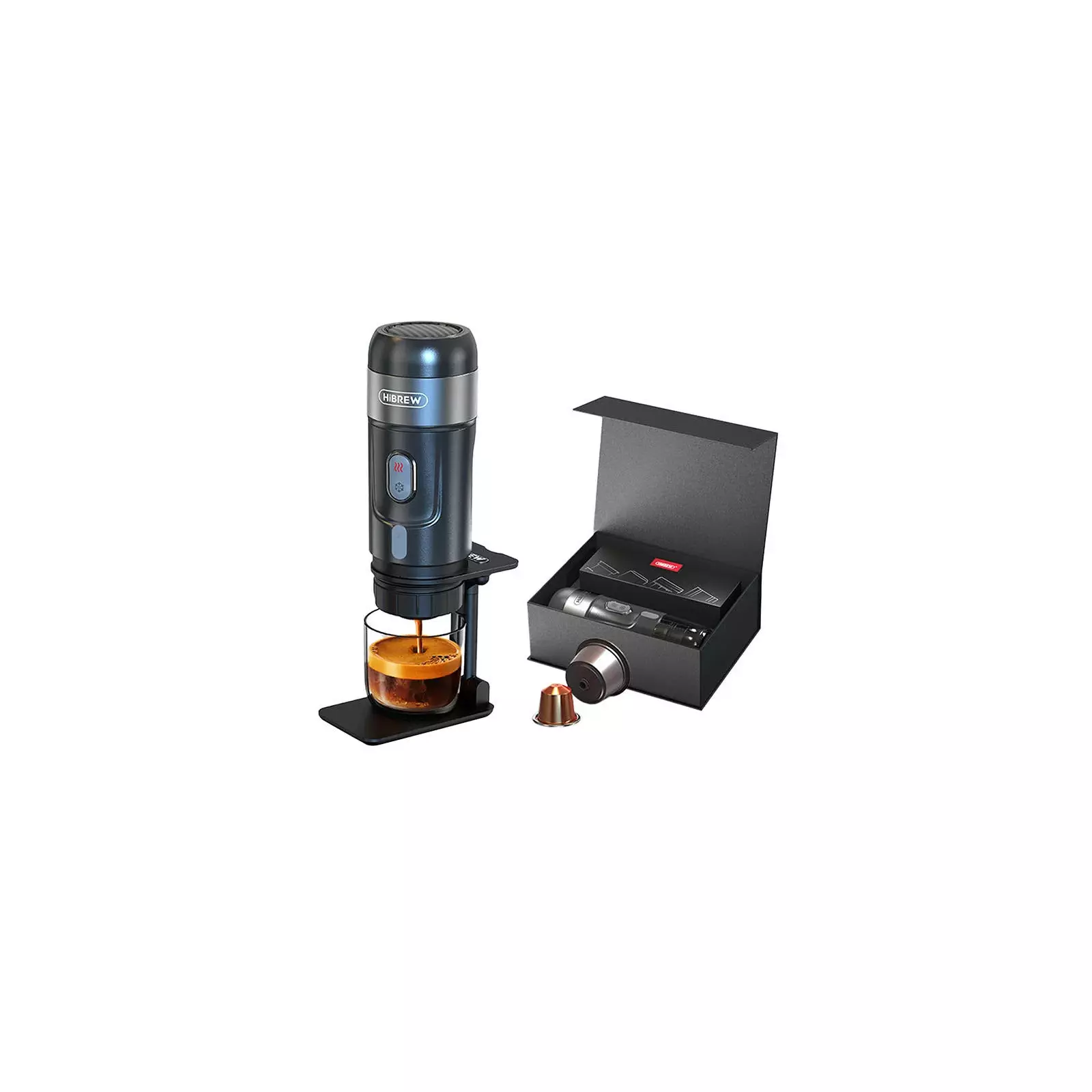 HiBREW H4A Portable Coffee Machine for Car & Home