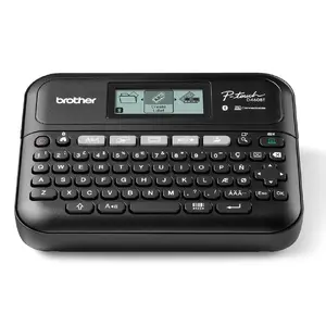 Etiķešu printeris Brother PT-D460BTVP Termopārvade 180×180 DPI 30 mm/s Vadu un Bluetooth QWERTY TZe lentas
