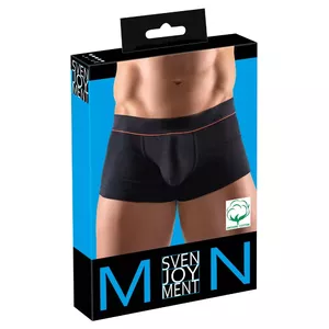 Мужские брюки Svenjoyment модель 21330321741, чёрные, органический хлопок 95% + спандекс 5%, размер 2XL
