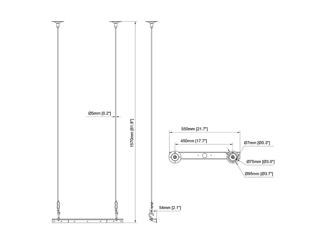 Multibrackets M Pro Series Wire Connecting Plate Medium Photo 6