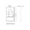 Multibrackets M Pro Series Enclosure 55" Wall Medium Black Photo 6