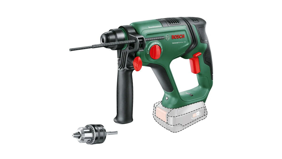 Bosch UniversalHammer 18V Akumulatora perforators SDS