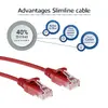 ACT Red 7м LSZH U/UTP CAT6 патч-кабель Photo 5