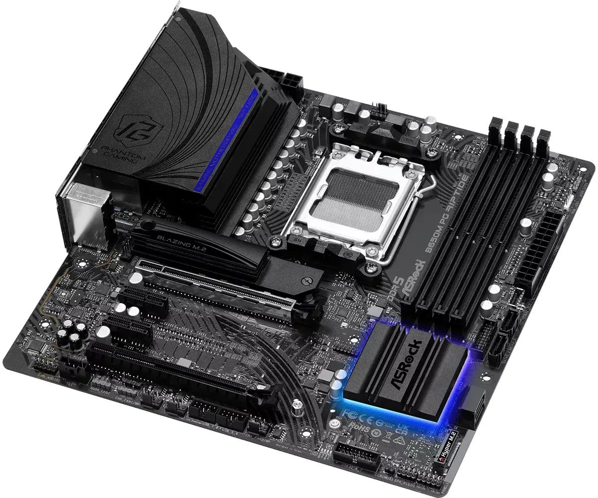Pamatplate Asrock B650M PG Riptide, 90-MXBJ90-A0UAYZ Photo 3
