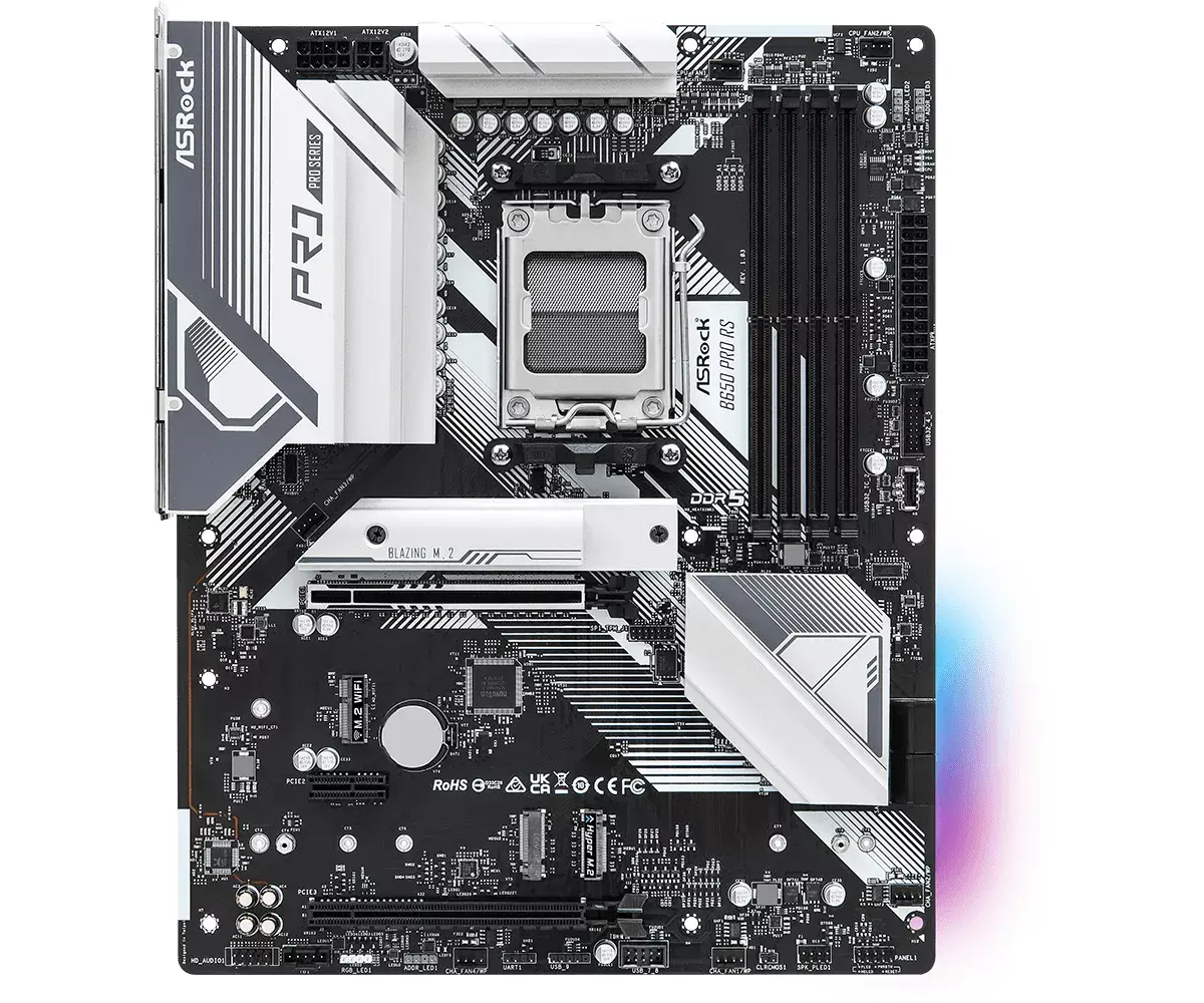 Mātesplate ASRock B650 Pro RS (Socket AM5) Photo 3