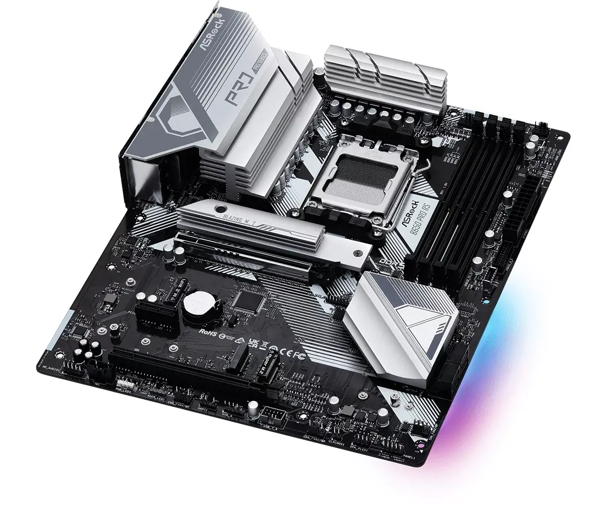 Mātesplate ASRock B650 Pro RS (Socket AM5) Photo 4