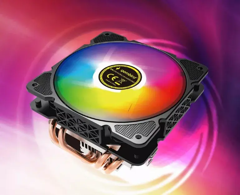 Gaisa dzesētājs Gembird CPU-HURACAN-ARGB-X140 Photo 5