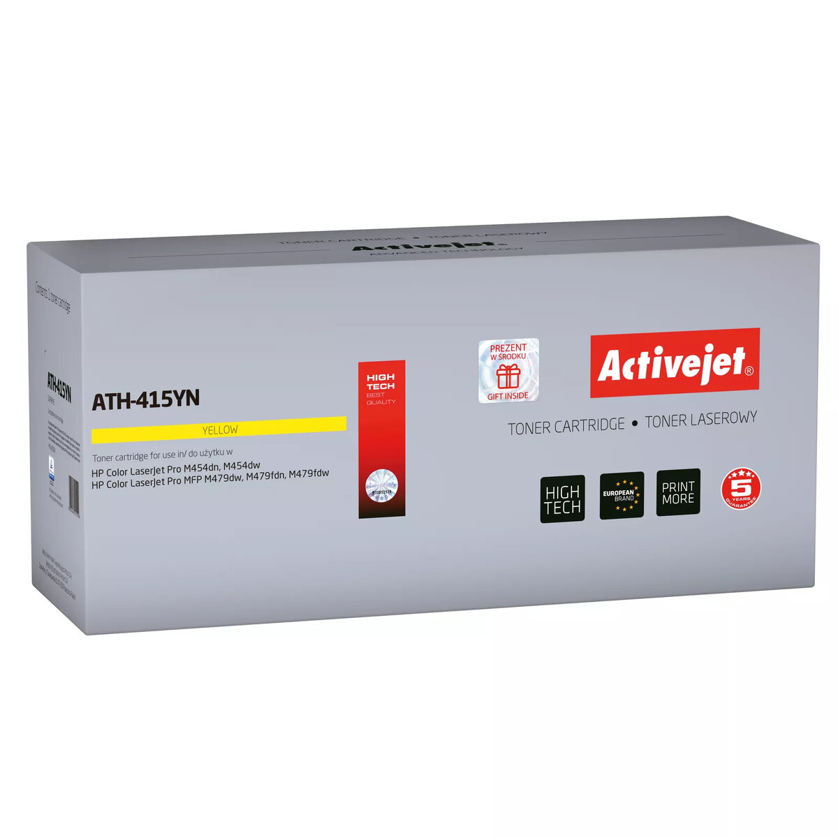 Toneris ActiveJet ATH-415YN dzeltenais, saderīgs ar