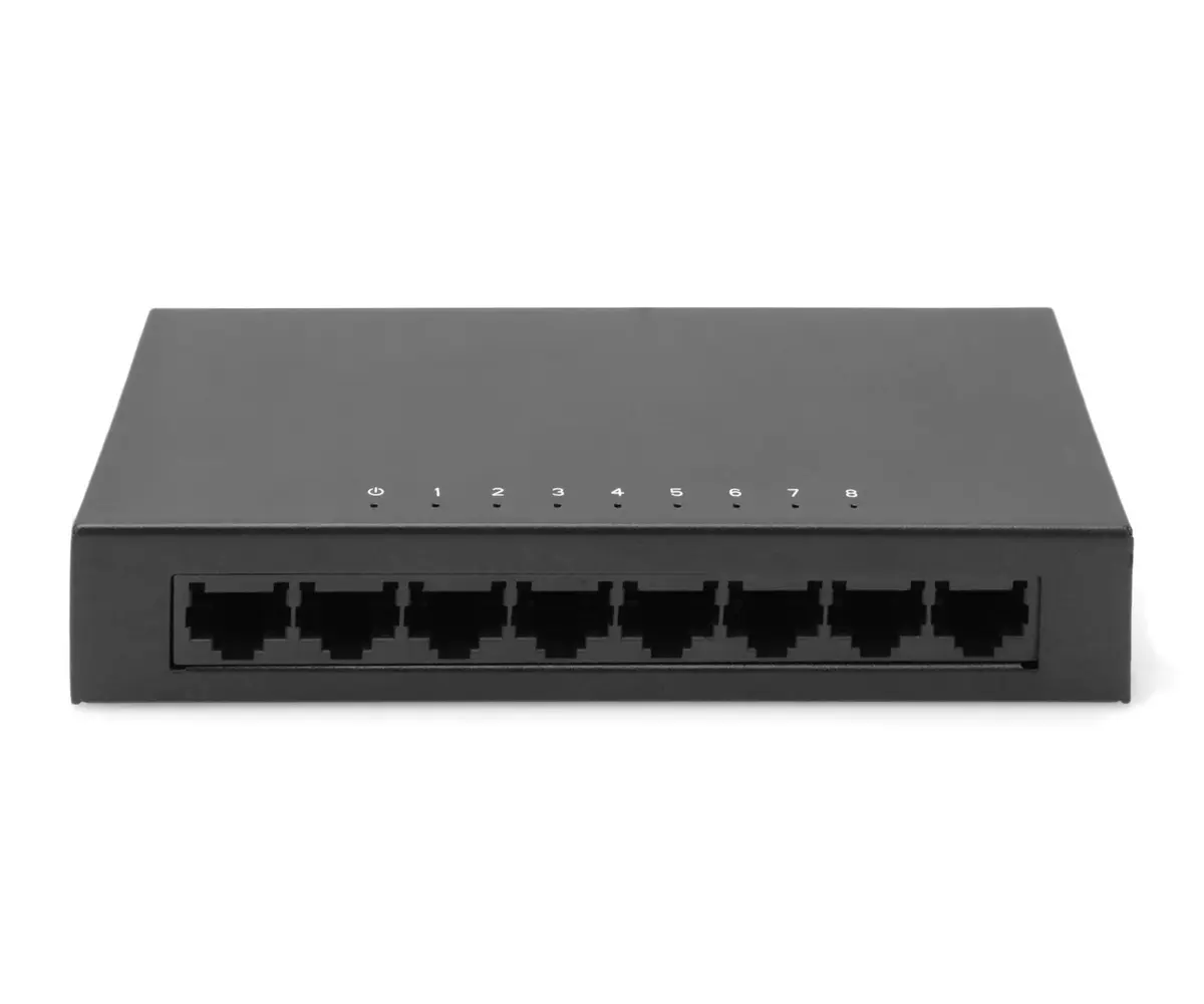 Unmanaged Switch Digitus 8-Port 10/100 Mbps Photo 3