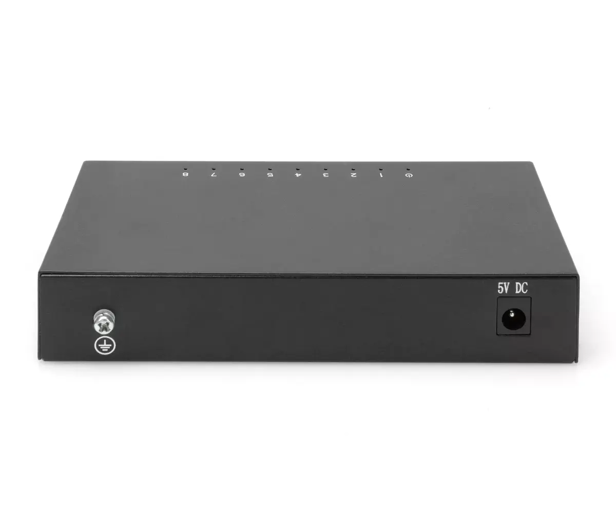Unmanaged Switch Digitus 8-Port 10/100 Mbps Photo 4