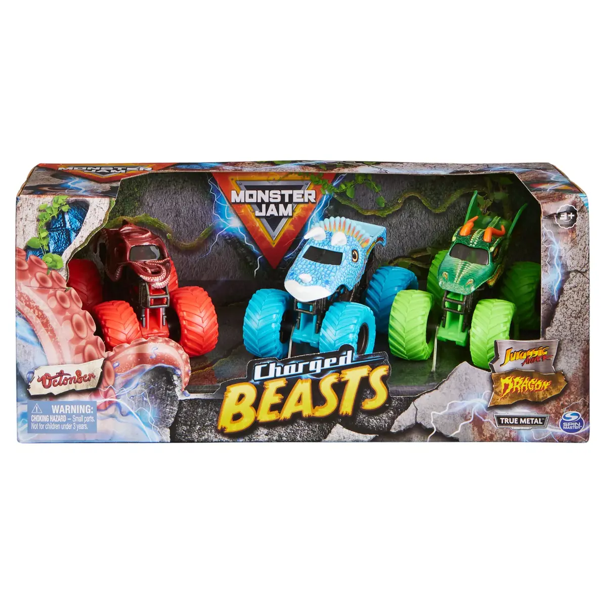 Monster truck Spinmaster Charged Beasts Set Photo 2