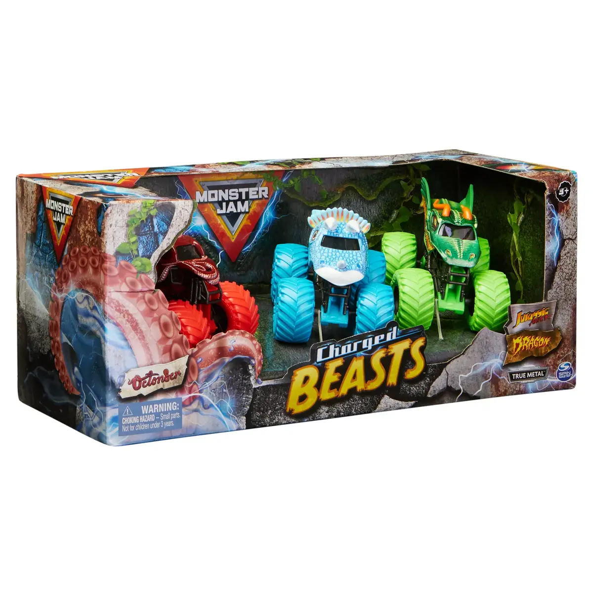 Monster truck Spinmaster Charged Beasts Set Photo 3